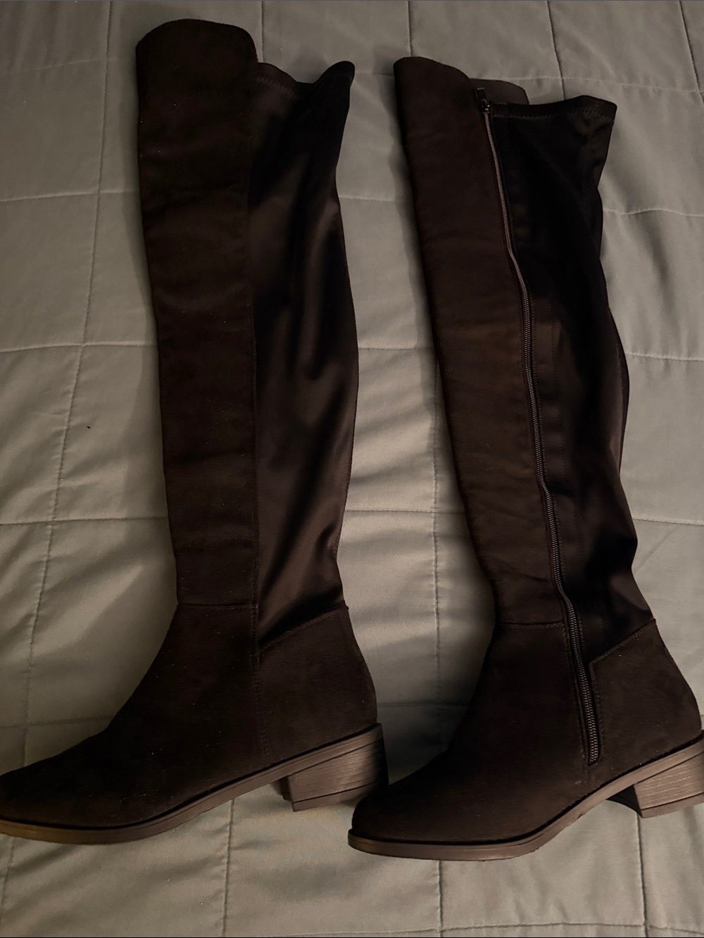 Fashion nova Women's Tall Brown Pull-On Boots